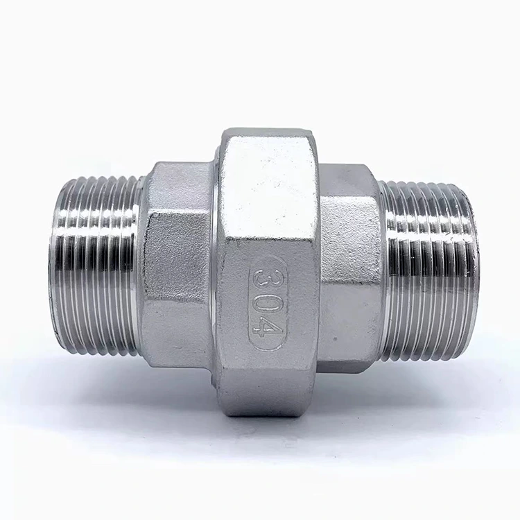 배관용 이중 수나사 유니온