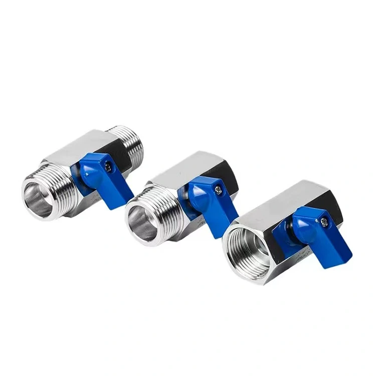 HVAC 및 가스용 특수 미니 볼 밸브